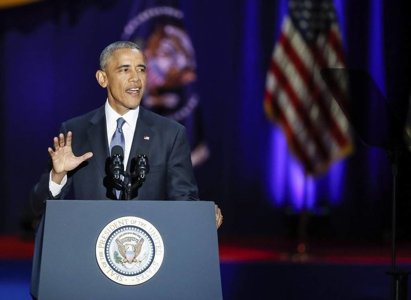 ΗΠΑ: Συγκινητικό «αντίο» Ομπάμα με δάκρυα στα μάτια 