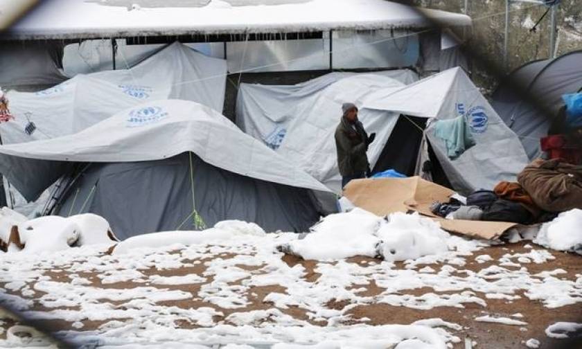 Διεθνής Αμνηστία: Οι πρόσφυγες στην Ελλάδα κινδυνεύουν να παγώσουν μέχρι θανάτου