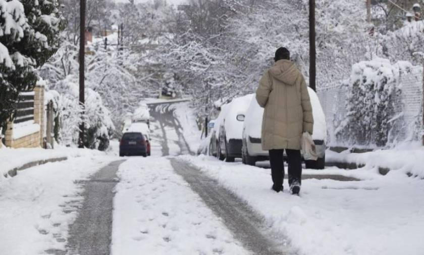 Καιρός: Σε επιφυλακή για το νέο κύμα χιονιά σε Τρίκαλα και Καρδίτσα