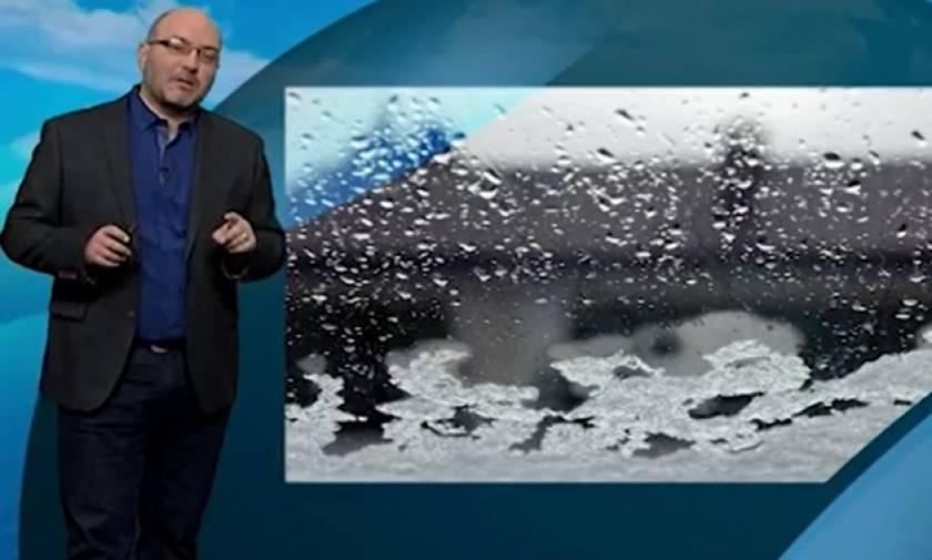 Προειδοποίηση απ' τον Σάκη Αρναούτογλου: Χιόνια πυκνά, αλλά και χιονοθύελλες την Τετάρτη (video)