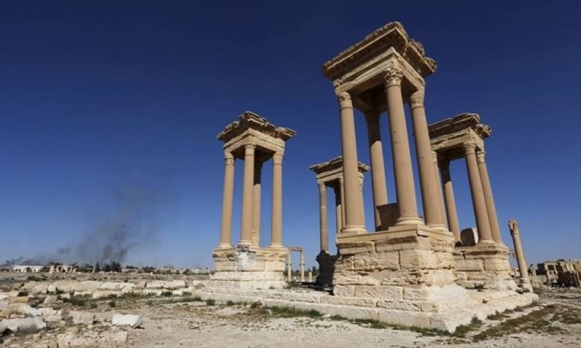 Συρία: Το Ισλαμικό Κράτος κατέστρεψε το Τετράπυλον στην Παλμύρα