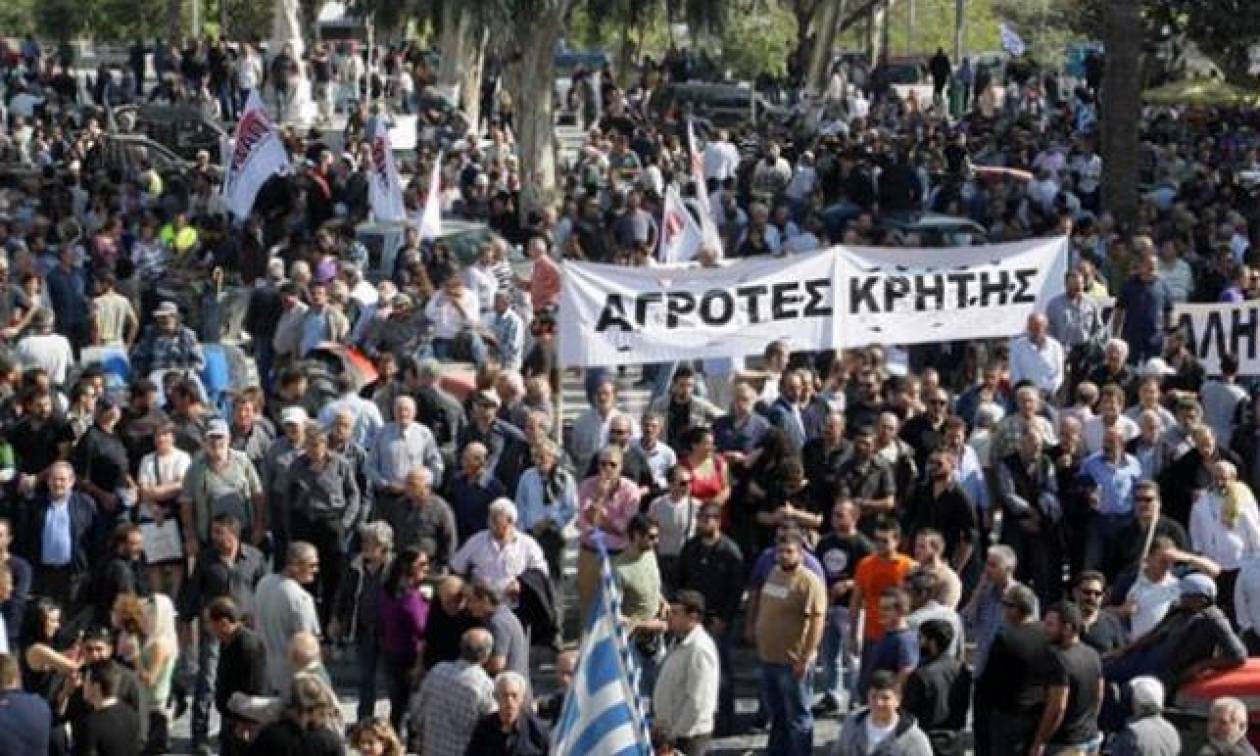 Ηράκλειο: Κινητοποιήσεις αγροτών από τη Δευτέρα