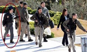 Συνελήφθη η αντισμήναρχος που συνόδευε τον Τούρκο Αρχηγό Στρατού στα Ίμια (Pics)
