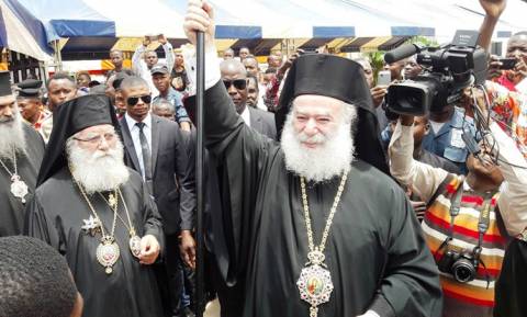 Στο Ναό του Ευαγγελισμού της Θεοτόκου στο Κονγκό τέλεσε την Λειτουργία ο Πατριάρχης Αλεξανδρείας