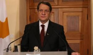 Αναστασιάδης: O T/κ ηγέτης να εγκαταλείψει τις αιτιάσεις και να προσέλθει για συνέχιση του διαλόγου