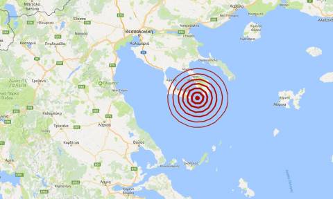 Σεισμός νότια της Χαλκιδικής (pics)