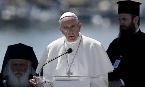 Την Ελλάδα επαίνεσαι για τη μεγαλοψυχία της ο Πάπας Φραγκίσκος