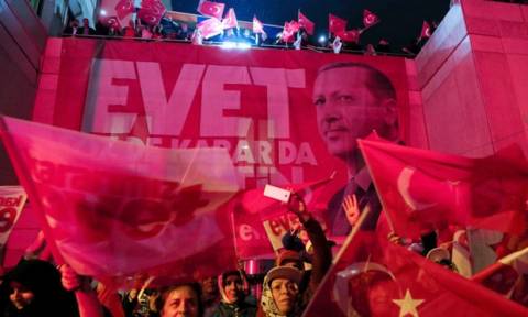 Τουρκία: Αυτά είναι τα τελικά αποτελέσματα του δημοψηφίσματος