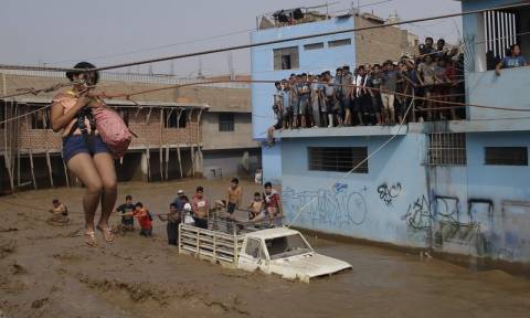 Περού: 133 νεκροί εξαιτίας των πλημμυρών από την αρχή του 2017