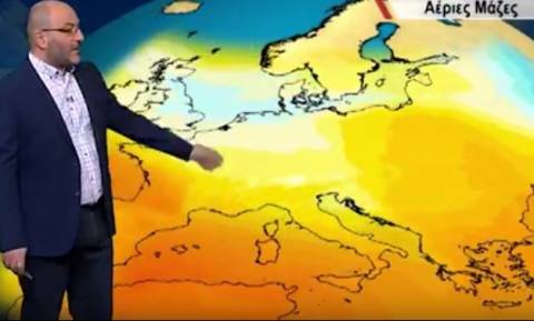 Καιρός: Η πρώτη εκτίμηση του Σάκη Αρναούτογλου για τη θερμή εισβολή στα μέσα του μήνα (Video)