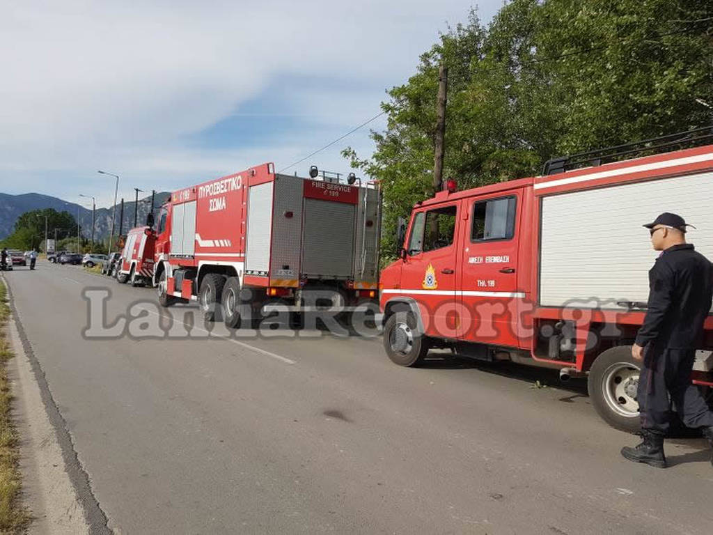 Λαμία: Μια προσπέραση παραλίγο να της στοιχίσει τη ζωή - Φωτογραφίες - σοκ