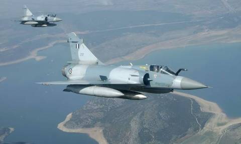 Πτώση αεροσκάφους Mirage 2000 της Πολεμικής Αεροπορίας στις Σποράδες