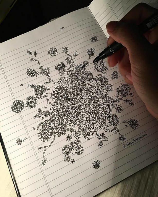 Viral: Αυτός ο σκιτσογράφος έχει «ανεβάσει» την τέχνη του Doodle σε άλλο επίπεδο (Pics)