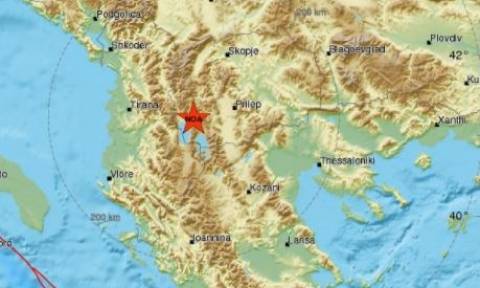 Ισχυρός σεισμός στα Σκόπια - Αισθητός σε Φλώρινα, Κοζάνη