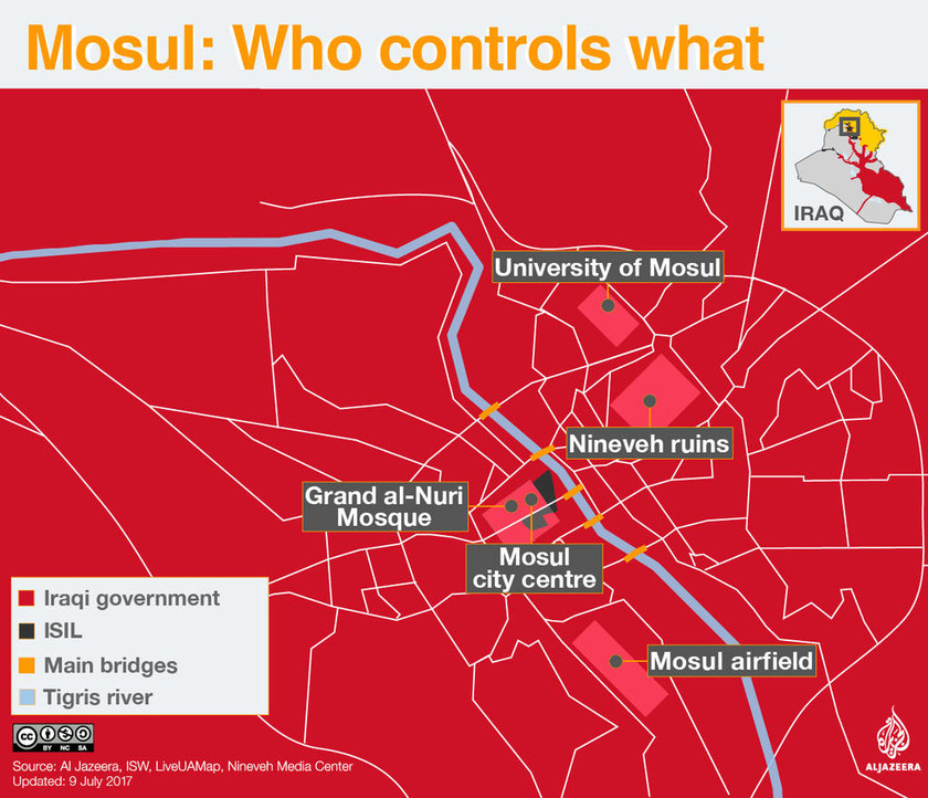 «Έπεσε» η Μοσούλη – Σε άτακτη φυγή οι τζιχαντιστές του ISIS (Vids+Pics)