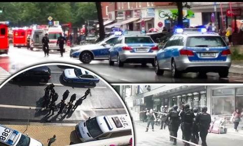 Συναγερμός στο Αμβούργο: Ένας νεκρός και τέσσερις τραυματίες από επίθεση με μαχαίρι (pics+vid)