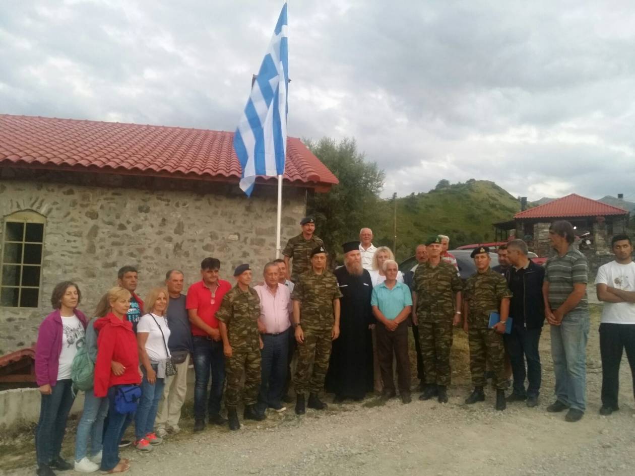 O Αρχηγός ΓΕΣ στα ελληνοαλβανικά σύνορα