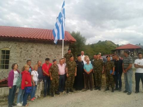 O Αρχηγός ΓΕΣ στα ελληνοαλβανικά σύνορα