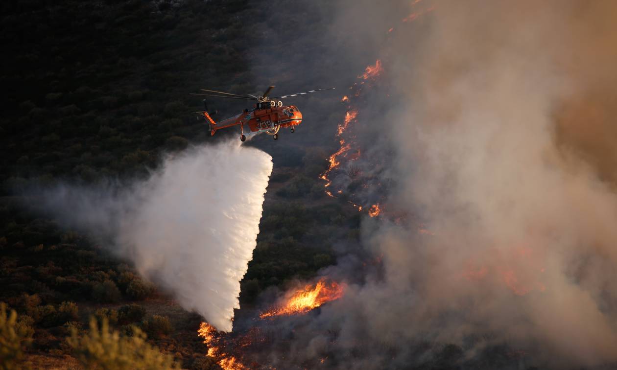 Φωτιά τώρα: Ποια η κατάσταση των πύρινων μετώπων - Οι περιοχές που κινδυνεύουν σήμερα (01/08)