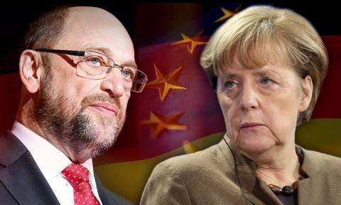 Αγώνας μέχρις εσχάτων μεταξύ Μέρκελ και Σουλτς οχτώ εβδομάδες πριν τις εκλογές στη Γερμανία