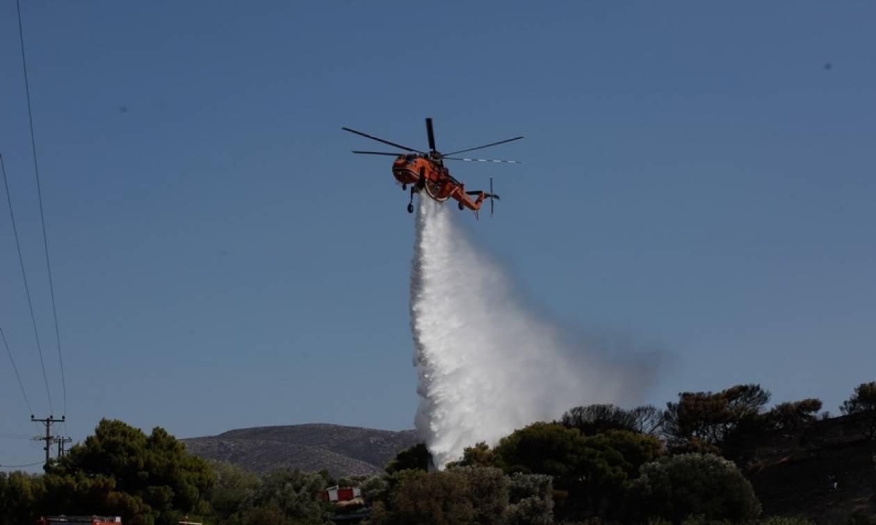 Θεσσαλονίκη: Υπό μερικό έλεγχο η πυρκαγιά στη Νέα Καρβάλη Καβάλας