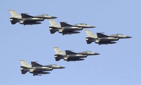 Προκαλεί η Άγκυρα: Δεκατέσσερα τουρκικά F-16 «γάζωσαν» την Παρασκευή (4/8) το Αιγαίο