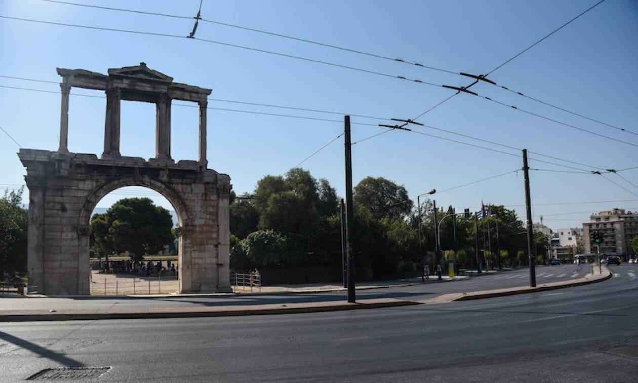 Οι δρόμοι της Αθήνας τον Αύγουστο (pics)