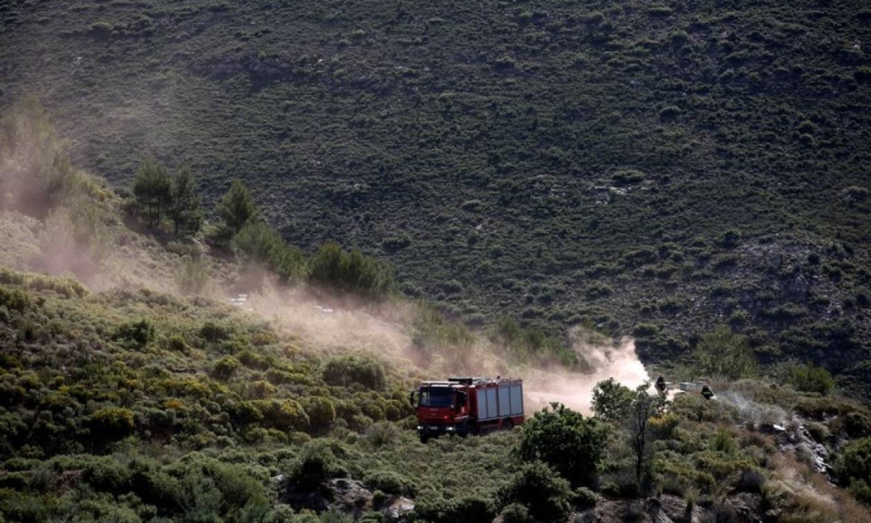 Σε εξέλιξη η φωτιά στη Ζάκυνθο - Καλύτερη η εικόνα της σήμερα Σάββατο