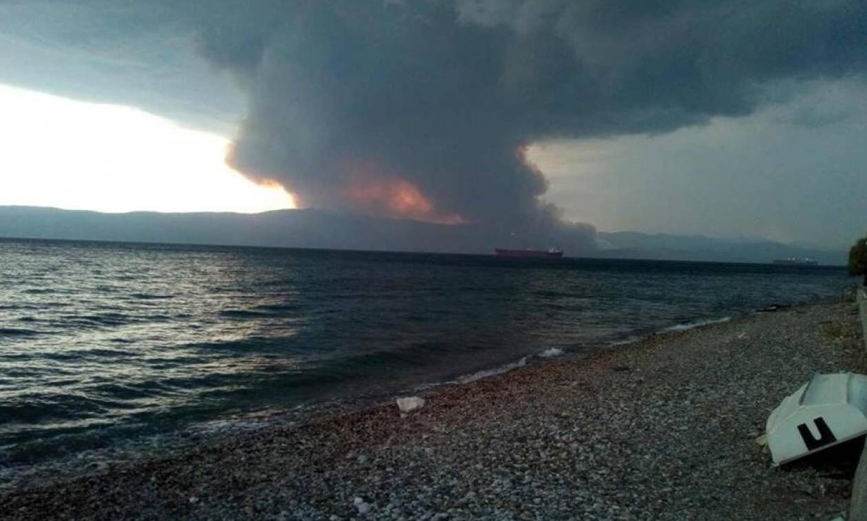 Καίει ακόμα η φωτιά στο Σοφικό Κορινθίας - Συγκλονιστικές φωτογραφίες