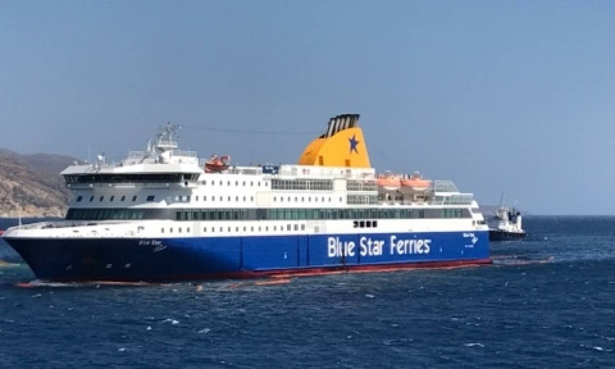 Blue Star Patmos - Αποκλειστικό βίντεο: Πότε θα ρυμουλκηθεί στην Ίο (pics)