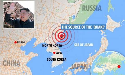 Πανικός στους κατοίκους της Κίνας από τον ισχυρό σεισμό της πυρηνικής δοκιμής τη Βόρειας Κορέας