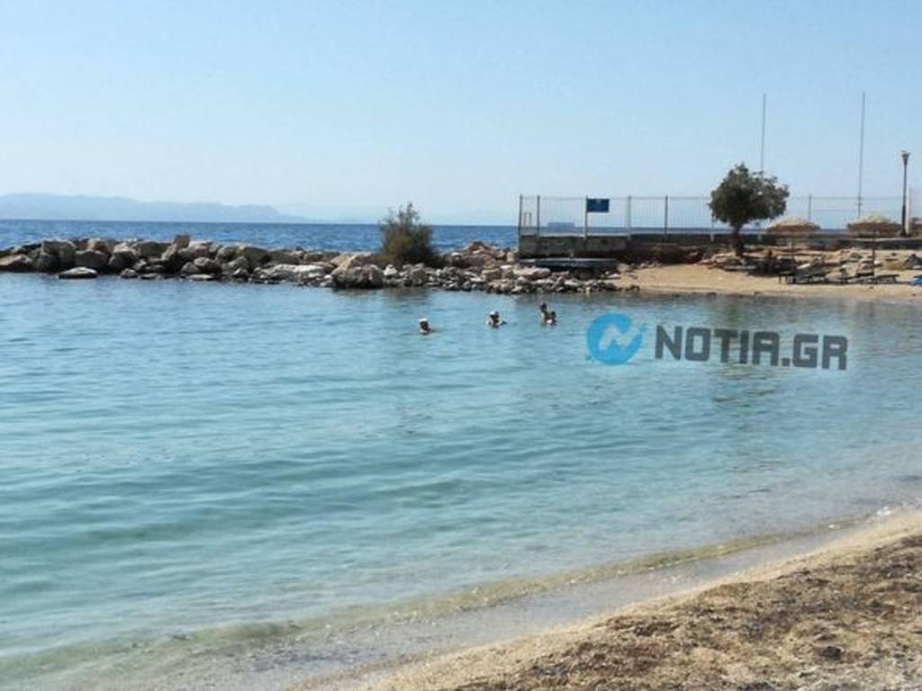 Ακόμη και παιδιά βούτηξαν στον Άλιμο: «Σιγά μην πάθουμε τίποτα…» (pics & vid)