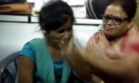 Γυναίκα πολιτικός χαστουκίζει κοπέλα που έκανε σχέση με μουσουλμάνο (vid)