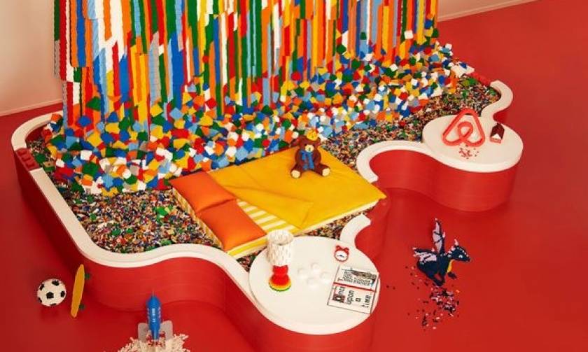 Υπάρχει ένα σπίτι στο Airbnb που είναι φτιαγμένο εξ ολοκλήρου από… LEGO
