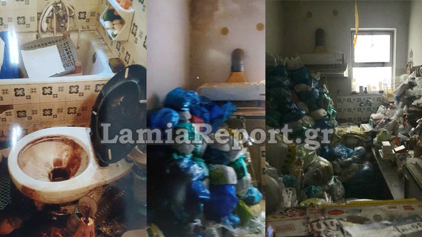 Εικόνες - σοκ από διαμέρισμα «τρώγλη» στο κέντρο της Λαμίας (pics&vid)
