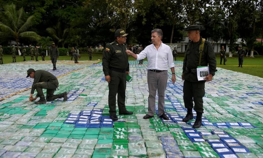 Κολομβία: Η κυβέρνηση ανακοίνωσε την κατάσχεση - ρεκόρ 12 τόνων κοκαΐνης (pics)