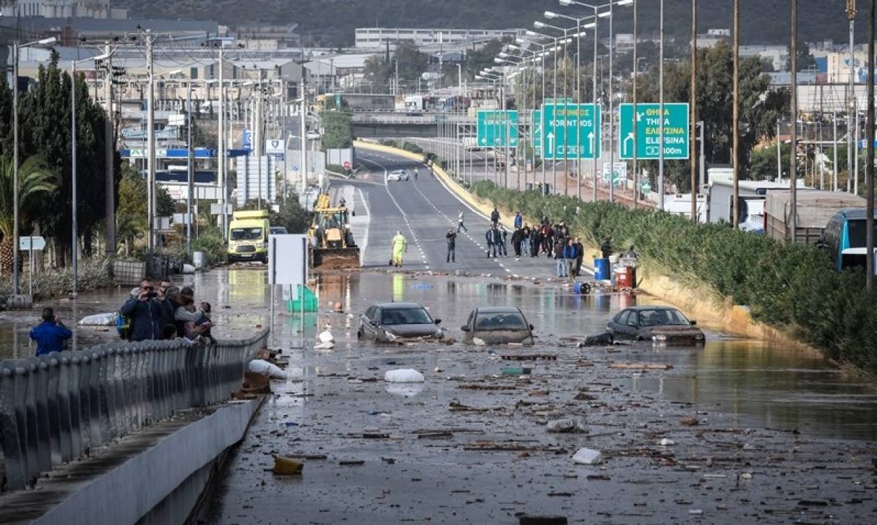 Κακοκαιρία: Θεομηνία στη Δυτική Αττική - Αυτοί οι δρόμοι είναι κλειστοί