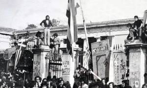 Σαν σήμερα το 1973 η Χούντα καταστέλλει την εξέγερση του Πολυτεχνείου