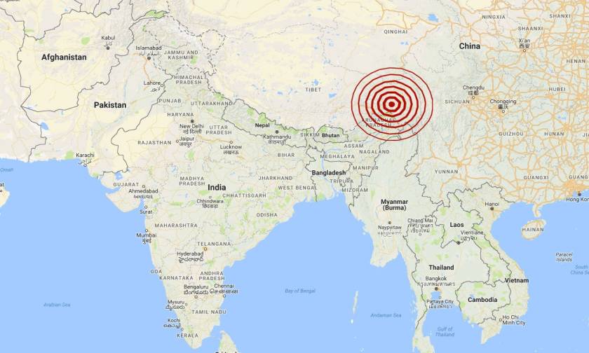 Σεισμός 6,3 Ρίχτερ στα σύνορα Κίνας - Ινδίας