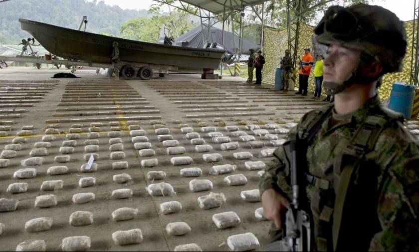 Κολομβία: Αποστάτες της οργάνωσης FARC σκόπευαν να «πνίξουν» τις ΗΠΑ στην κοκαΐνη