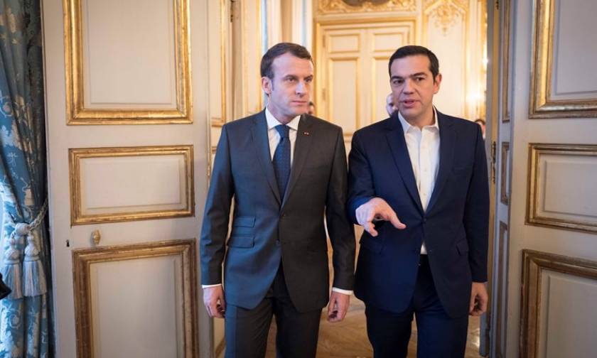 Greek programme, French investments and the future of Europe dominated Tsipras-Macron meeting