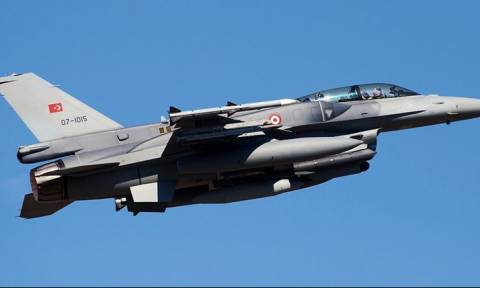 Προκαλούν ξανά οι Τούρκοι: Οπλισμένα F-16 πάνω από το Αιγαίο