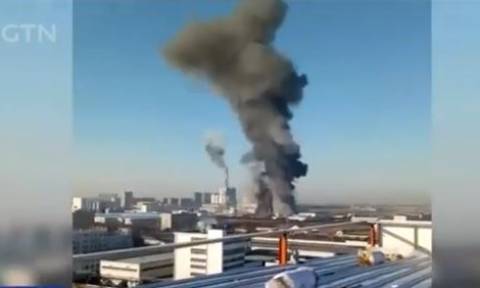 Τραγωδία στην Κίνα: Εφτά νεκροί από φωτιά σε εργοστάσιο χημικών (vid)