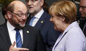 Γερμανία: Εντολή διαπραγμάτευσης για σχηματισμό κυβέρνησης έλαβαν Μέρκελ και Σουλτς
