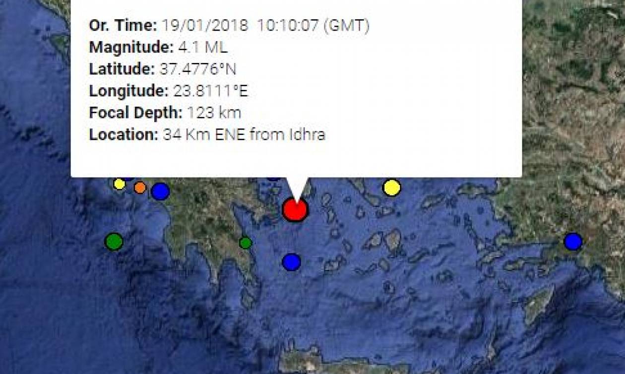 Σεισμός «ταρακούνησε» την Ύδρα