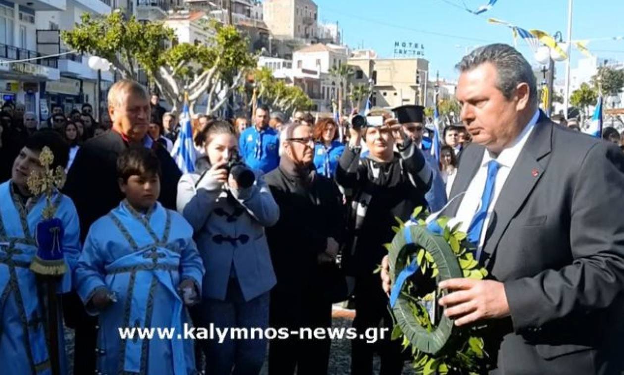 Καμμένος: Δεν θα χάσουμε ούτε ένα χιλιοστό της εθνικής μας κυριαρχίας