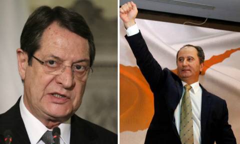 Προεδρικές εκλογές Κύπρος: Στο β’ γύρο Αναστασιάδης – Μαλάς – Την επόμενη Κυριακή η κρίσιμη μάχη