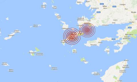 Σεισμός: Διπλή σεισμική δόνηση στην Κω (pics)