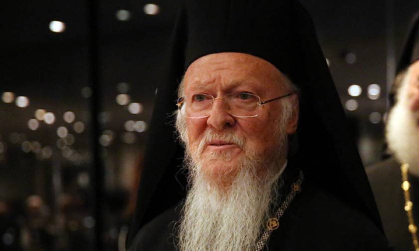 Σκοπιανό: Έκκληση του Οικουμενικού Πατριάρχη Βαρθολομαίου για αυτοσυγκράτηση