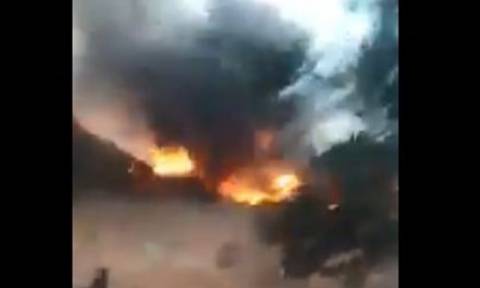 Συρία: Τζιχαντιστές κατέρριψαν ρωσικό μαχητικό - Σκοτώθηκε ο πιλότος – Δείτε συγκλονιστικά βίντεο